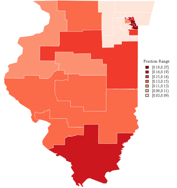 Illinois Overall Poverty