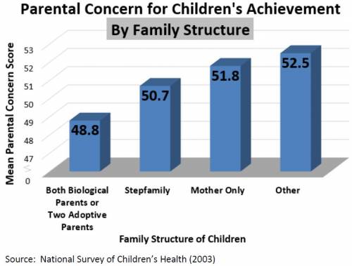 Parental Concerns About Children's Achievement by Family Structure