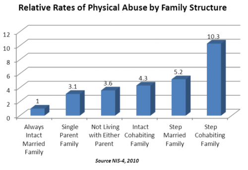 Relative Rates of Physical Abuse