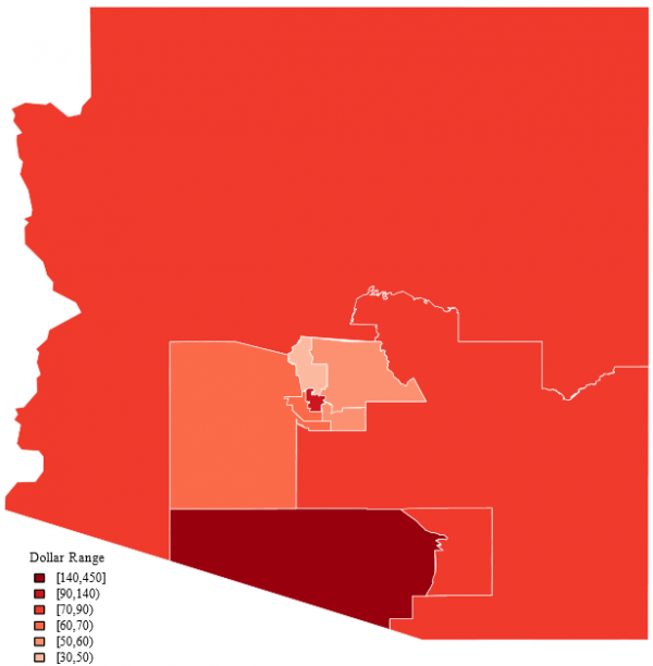 Arizona TANF and State Welfare Transfers