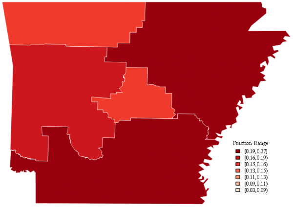 Arkansas Overall Poverty
