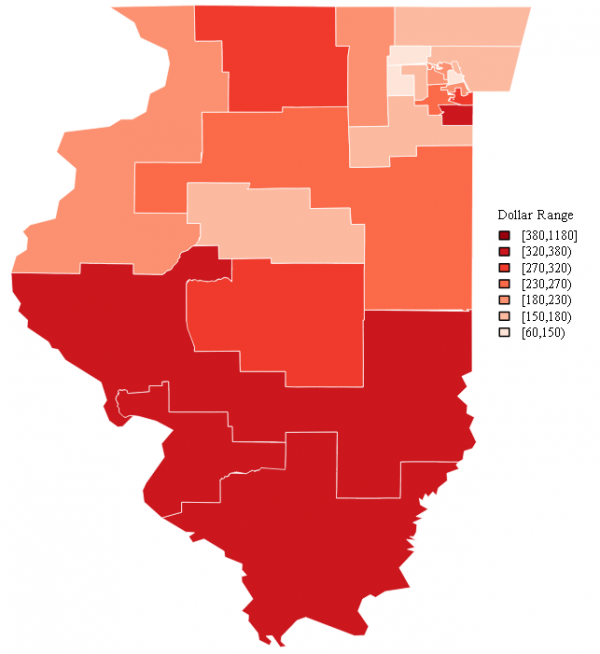 Illinois Male Social Security Disability Income (SSDI)