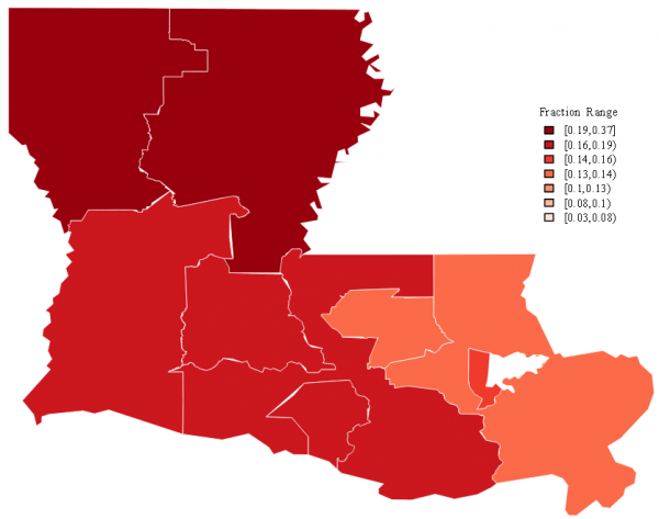 Louisiana Female Poverty