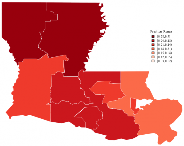 Louisiana Minor Poverty