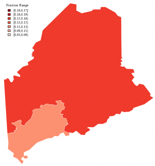 Maine Overall Poverty