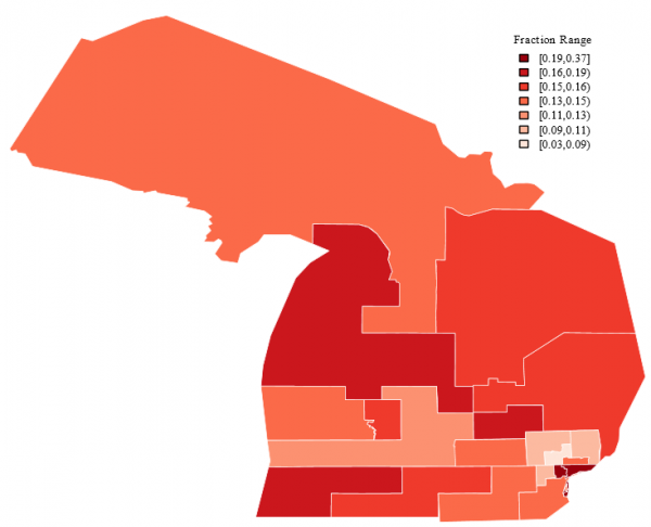Michigan Overall Poverty