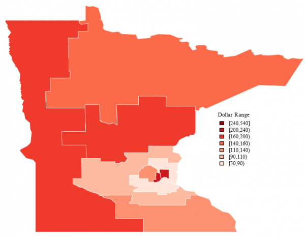 Minnesota Female Supplemental Security Income (SSI)