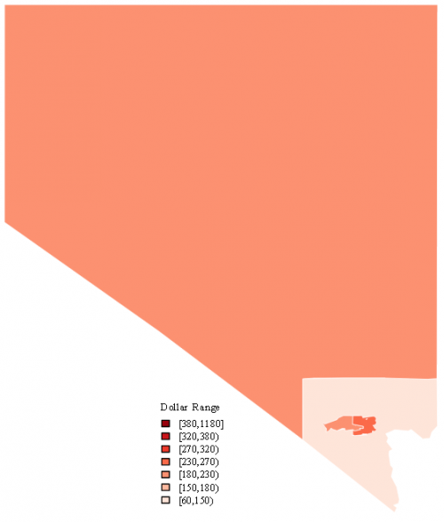 Nevada Male Social Security Disability Income (SSDI)