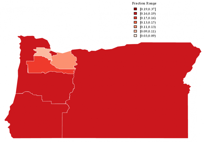 Oregon Overall Poverty